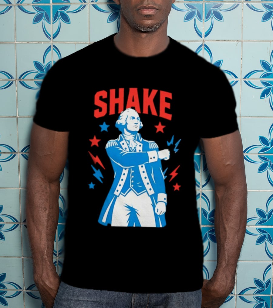 Shake And Bake George Washington America Drinking T-Shirt