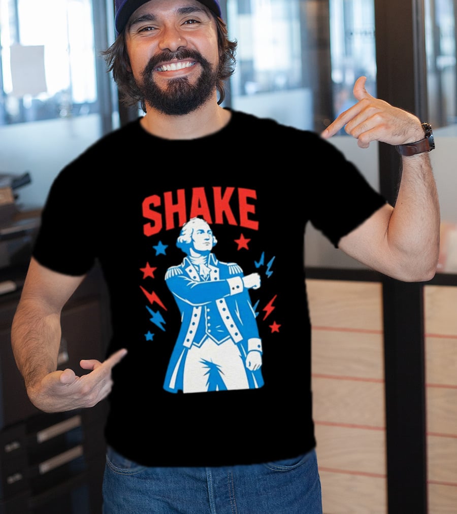 Shake And Bake George Washington America Drinking T-Shirt