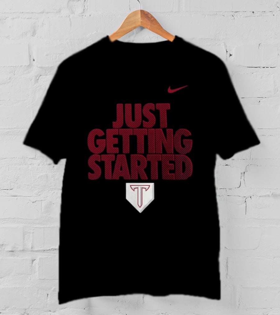 Nike Troy Trojans Just Getting Started T-Shirt