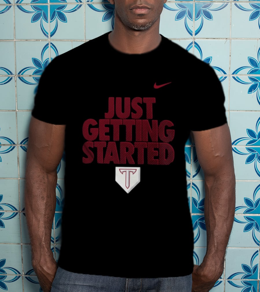 Nike Troy Trojans Just Getting Started T-Shirt