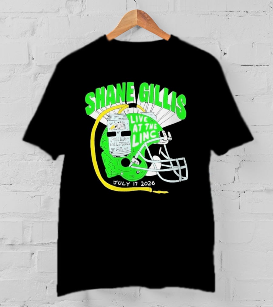 Shane Gillis Live At The Linc Philadelphia July 17 2026 Helmet T-Shirt