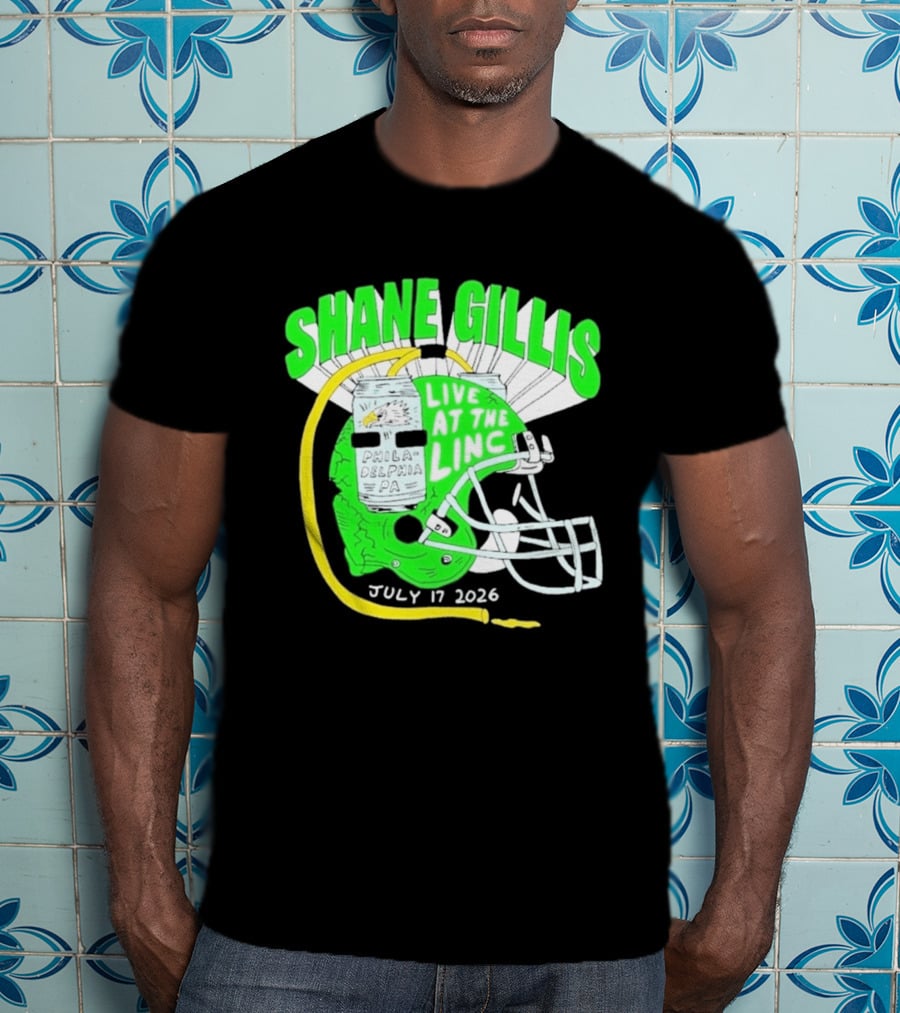 Shane Gillis Live At The Linc Philadelphia July 17 2026 Helmet T-Shirt
