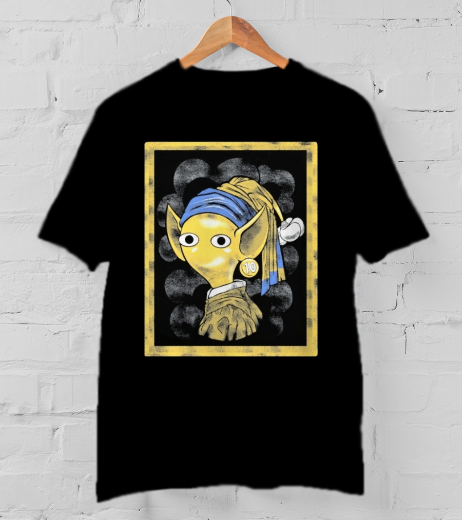 Girl With A Pellet Earring Alien Number 10 T-Shirt