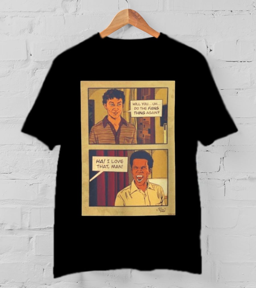 Interview With The Vampire Fang Thing Comic Panel Ha I Love That Man T-Shirt