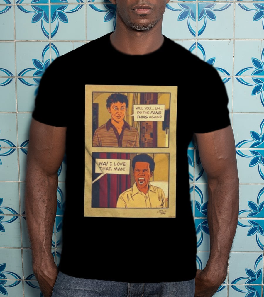 Interview With The Vampire Fang Thing Comic Panel Ha I Love That Man T-Shirt