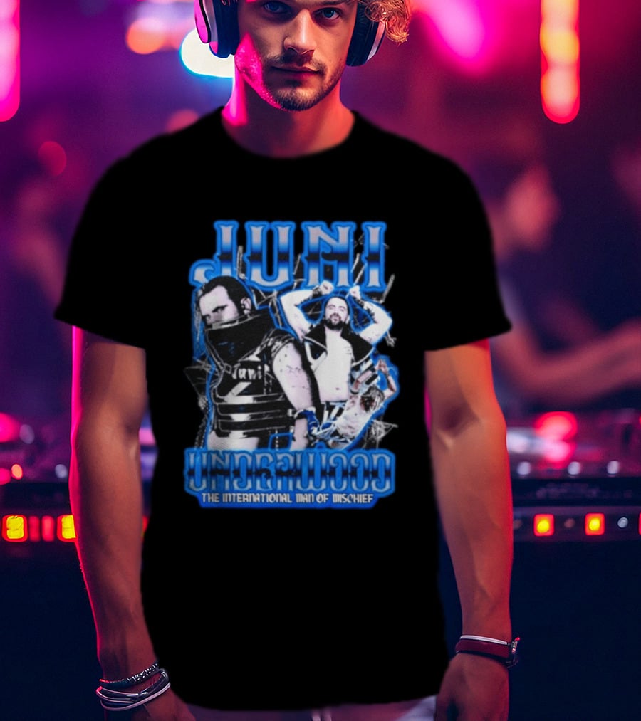Juni Underwood The International Man Of Mischief T-Shirt
