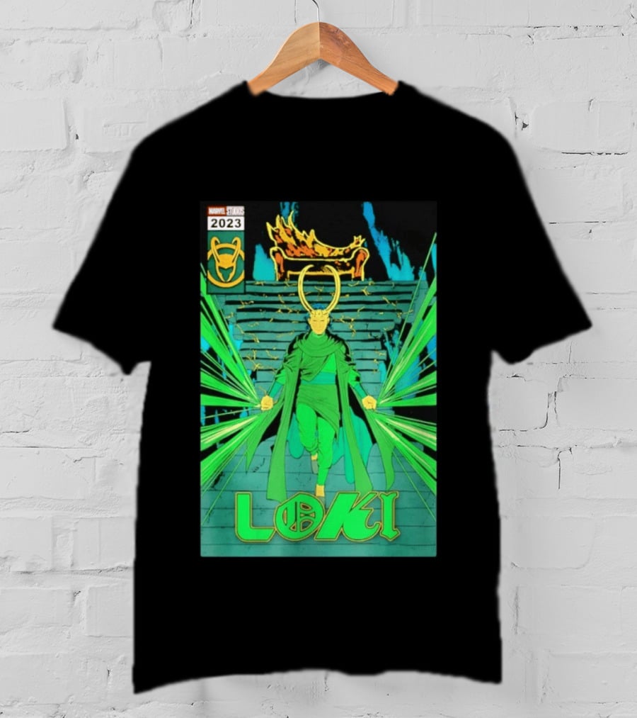 Marvel Studios Loki 2023 Season 2 God Comic T-Shirt