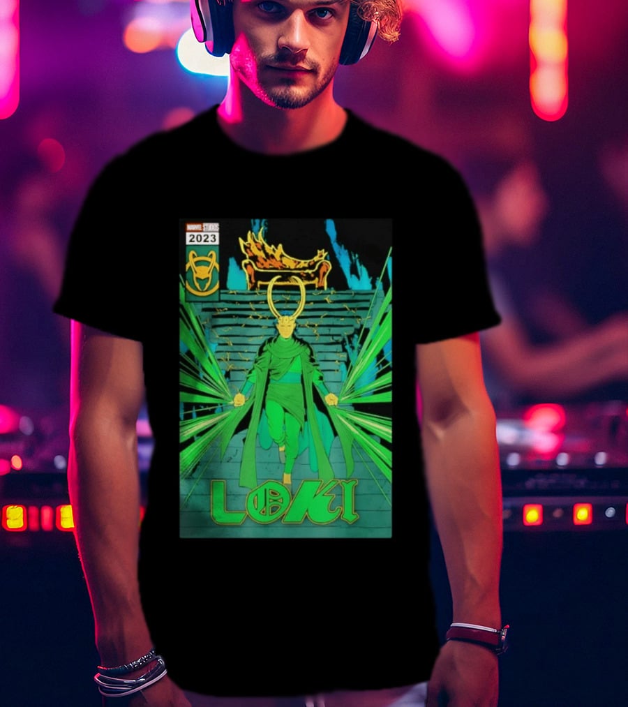 Marvel Studios Loki 2023 Season 2 God Comic T-Shirt