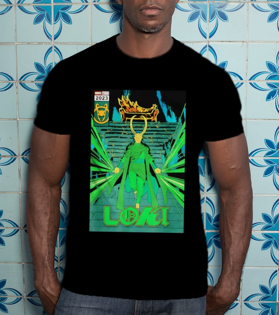 Marvel Studios Loki 2023 Season 2 God Comic T-Shirt