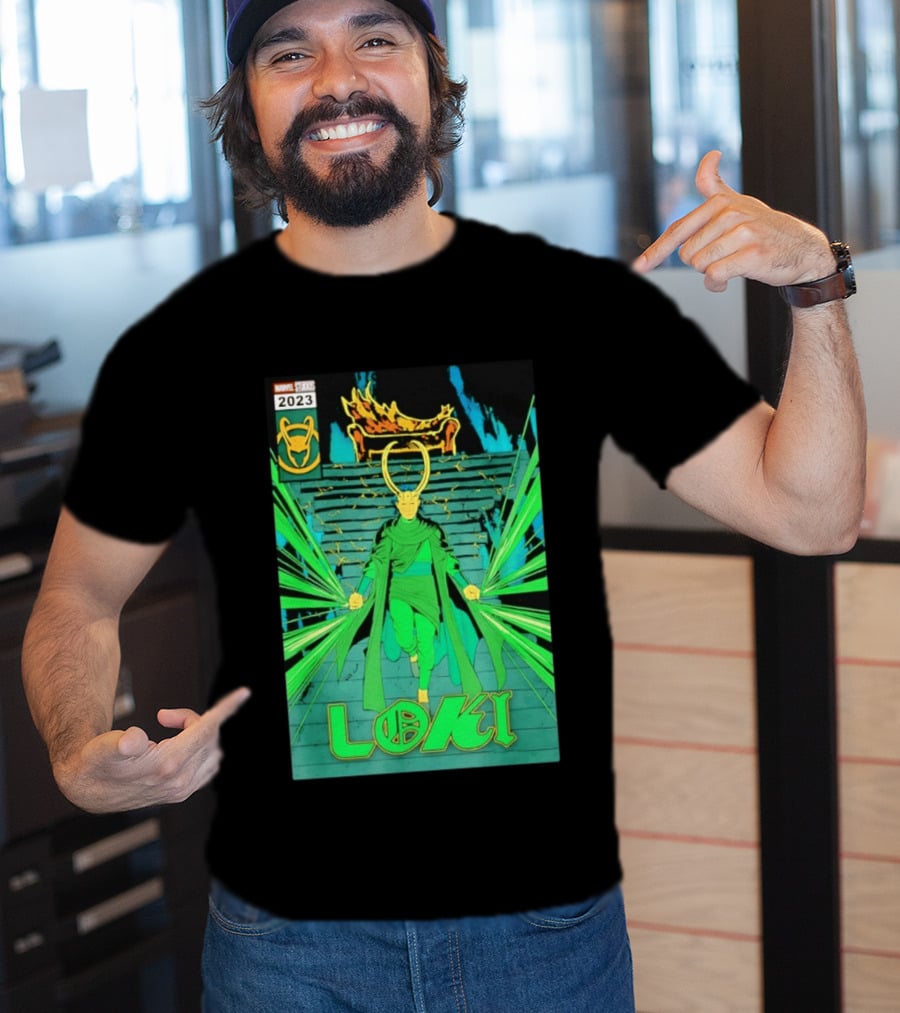 Marvel Studios Loki 2023 Season 2 God Comic T-Shirt