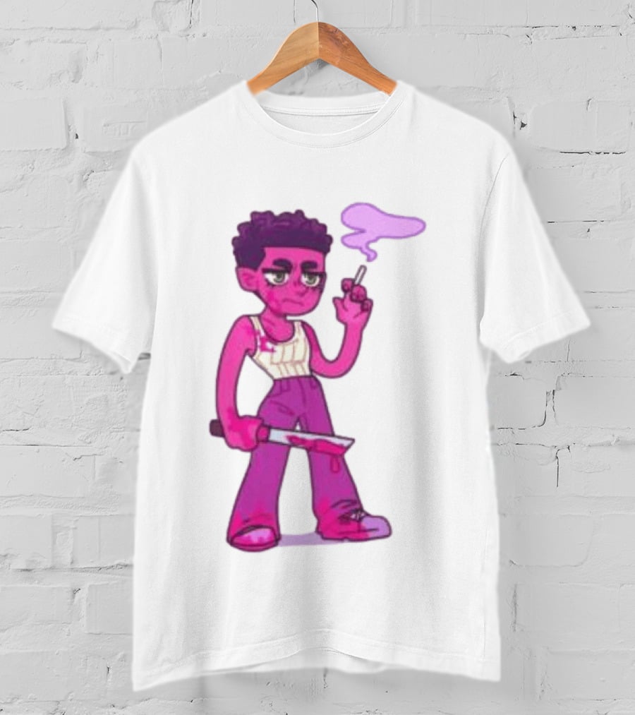 Amc Shop Interview With The Vampire Very Merry Mart Louis Smoking Knife T-Shirt