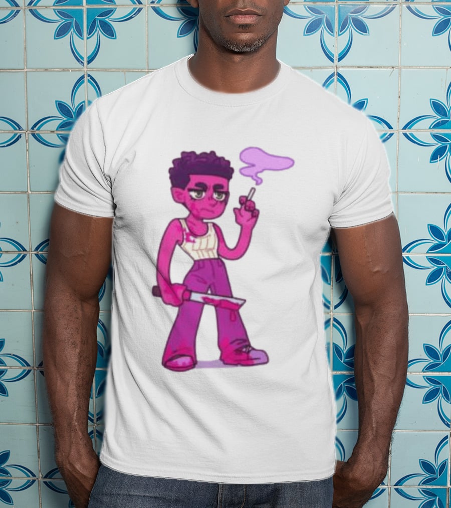 Amc Shop Interview With The Vampire Very Merry Mart Louis Smoking Knife T-Shirt