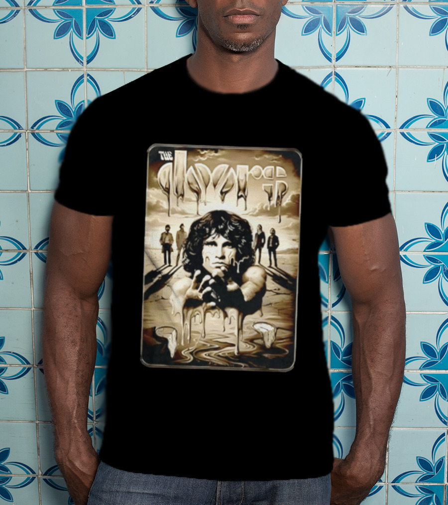 The Doors Break On Through Salvador Dali Style Jim Morrison T-Shirt