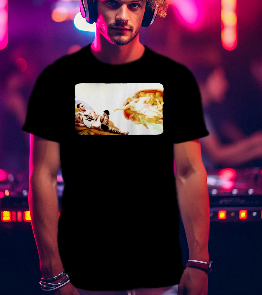 AEW Orange Cassidy The Creation Of Adam T-Shirt