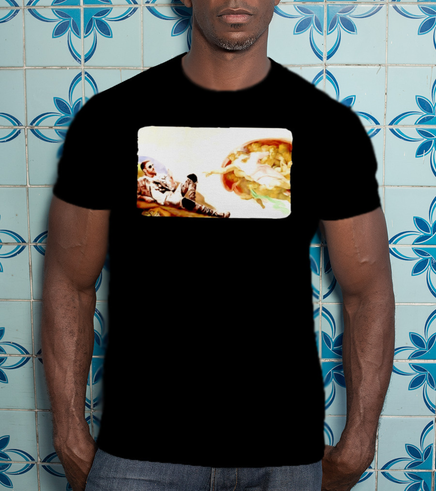AEW Orange Cassidy The Creation Of Adam T-Shirt