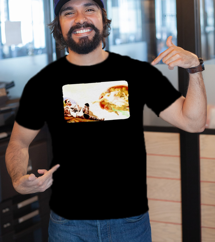 AEW Orange Cassidy The Creation Of Adam T-Shirt