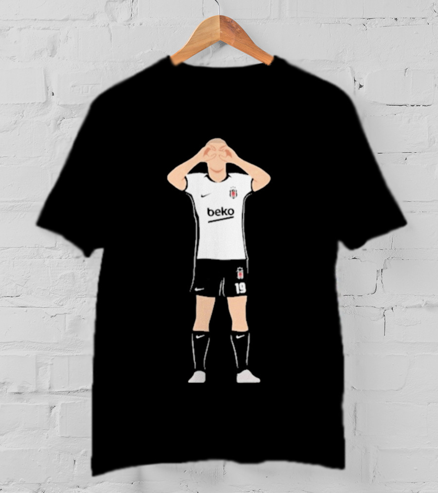 Besiktas Beko Leandro Trossard 19 Football Celebration T-Shirt