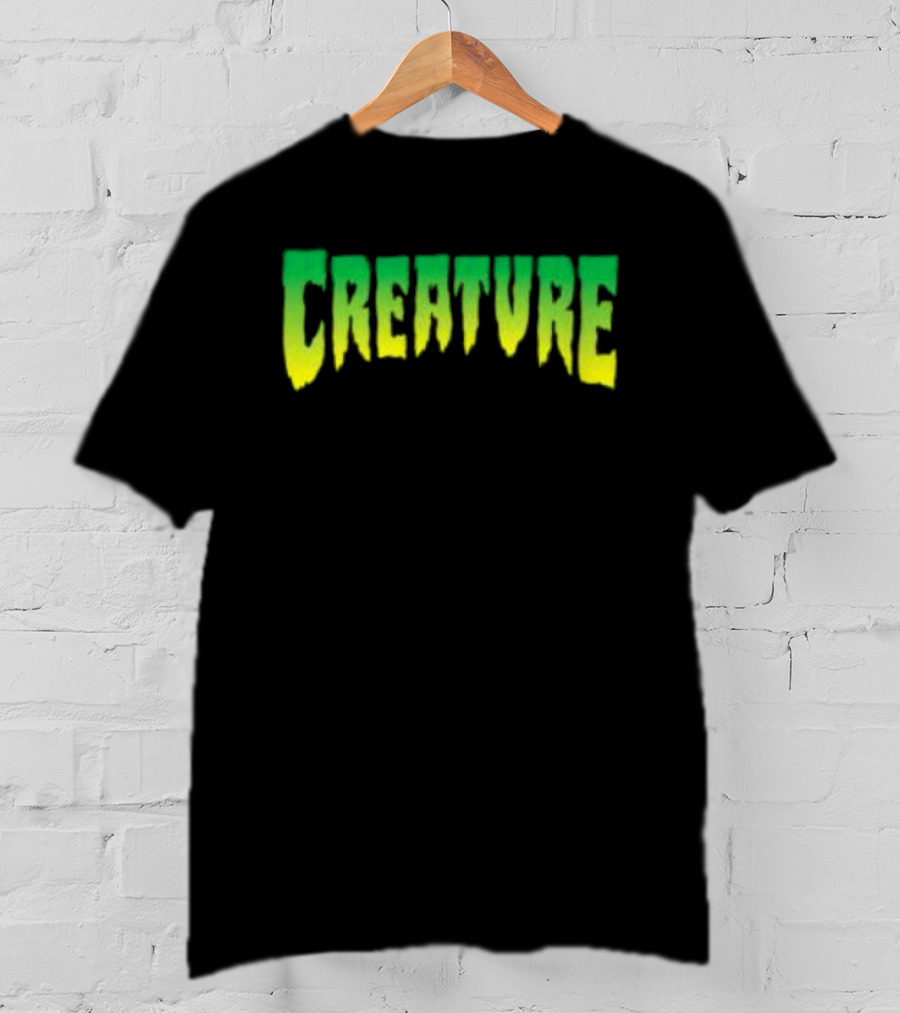 Bingo Store Creature Mens Green Yellow Gradient T-Shirt