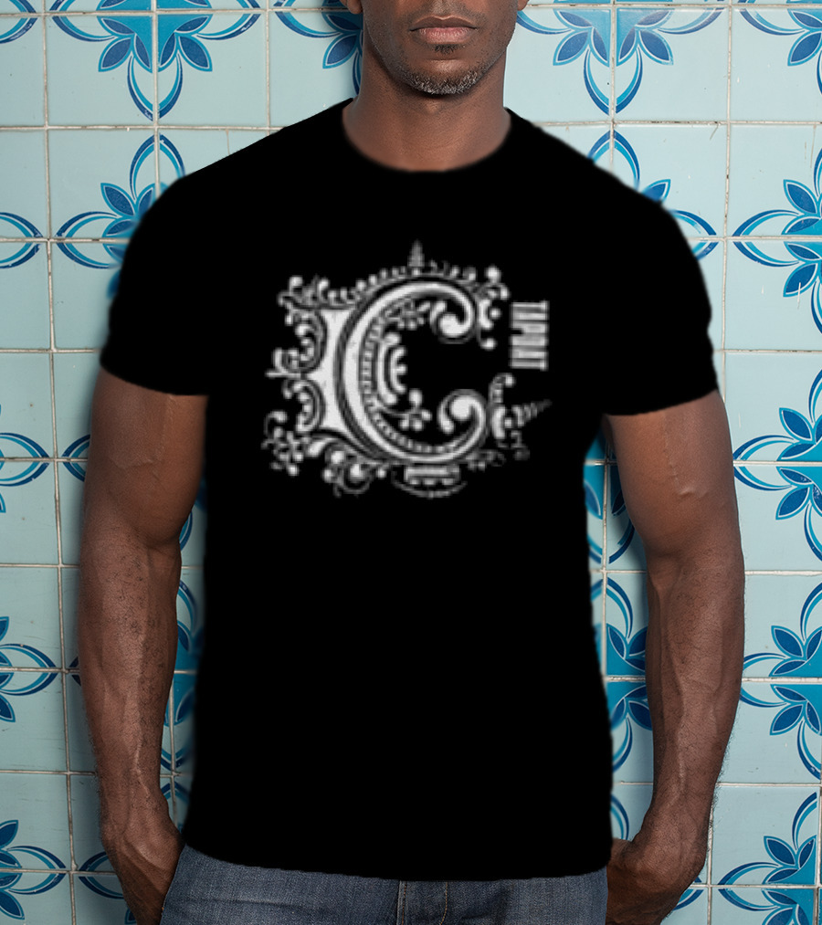 Chiodos Tapdat Circular Dance Store C Letter Ornate T-Shirt