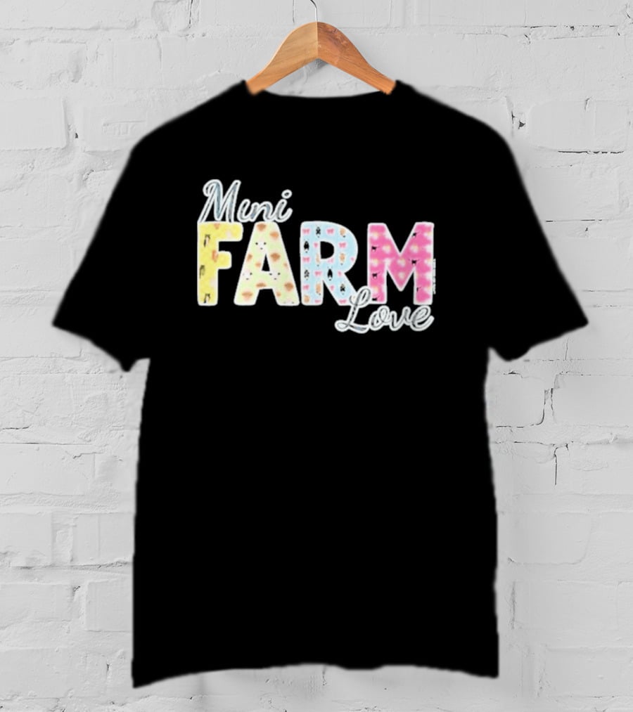Mini Farm Love Floral Pastel T-Shirt