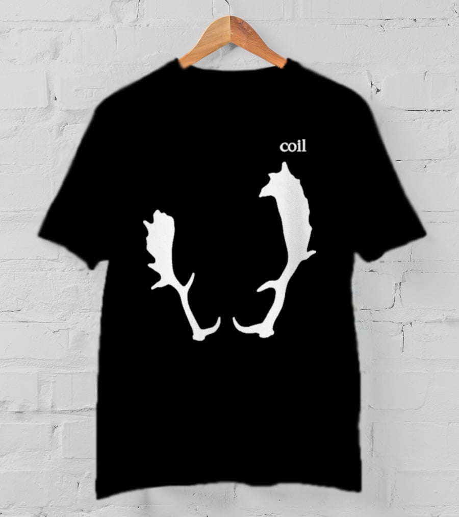 Coil Black Antlers T-Shirt