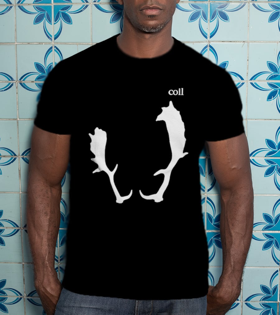 Coil Black Antlers T-Shirt