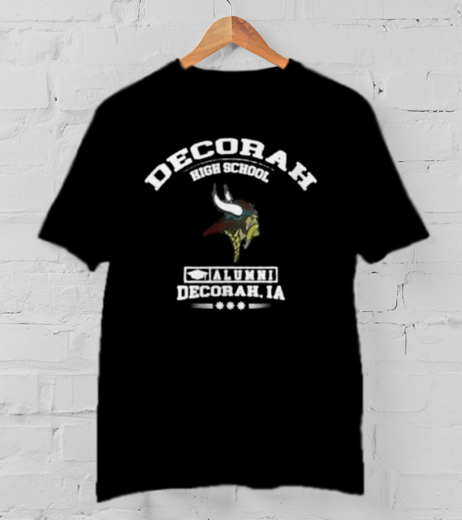 Decorah High School Alumni Viking Decorah IA T-Shirt