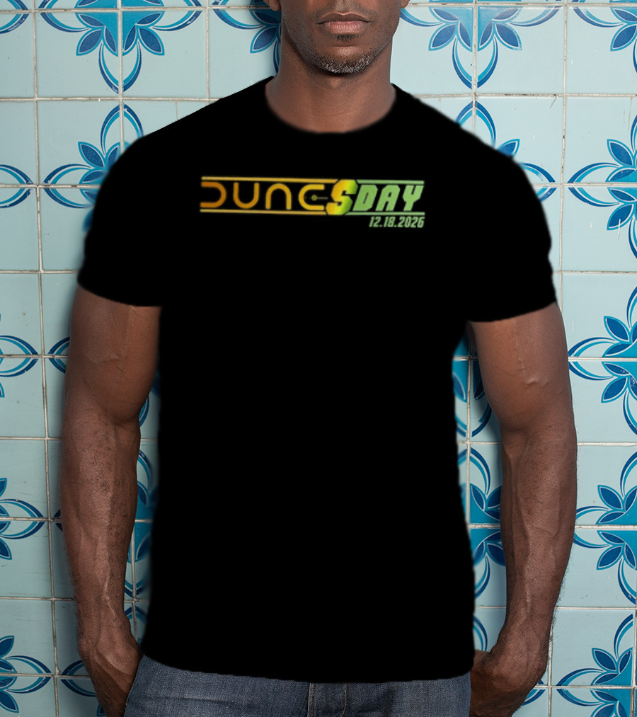 Dunesday December 18 2026 Dune Movie Release Date T-Shirt