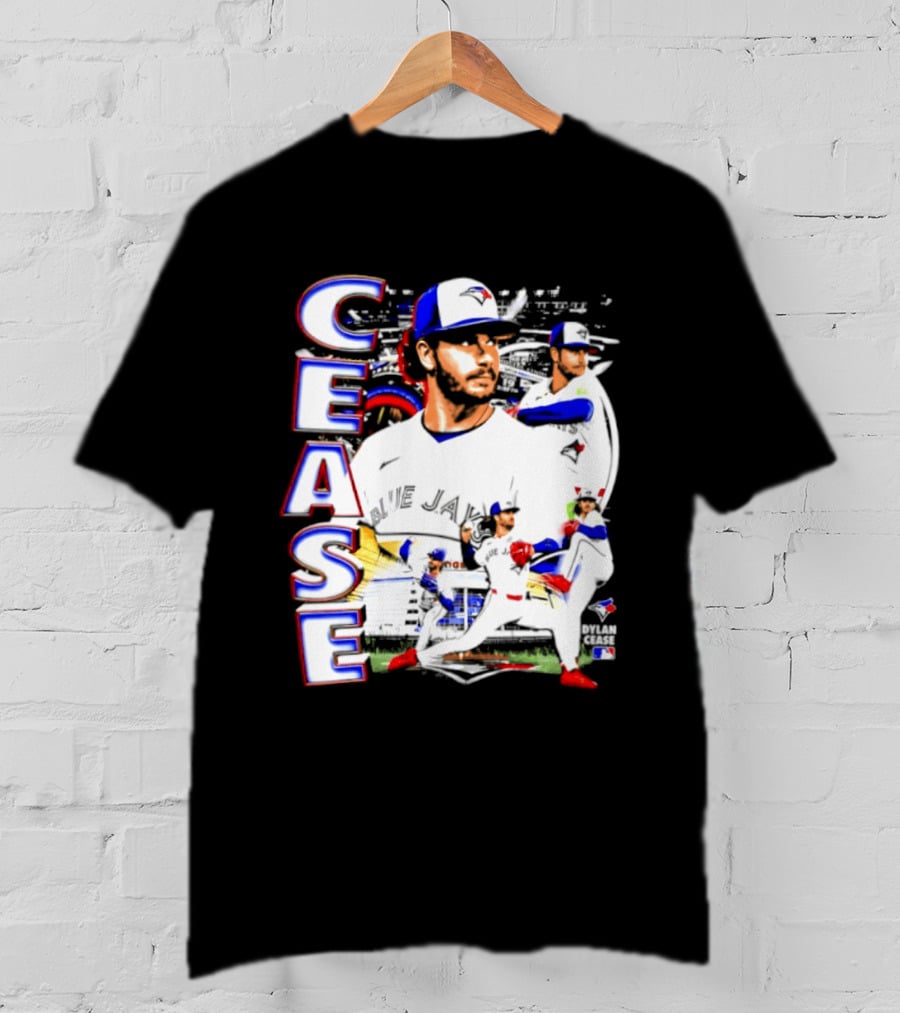 Dylan Cease Toronto Blue Jays MLB 2026 CEASE T-Shirt