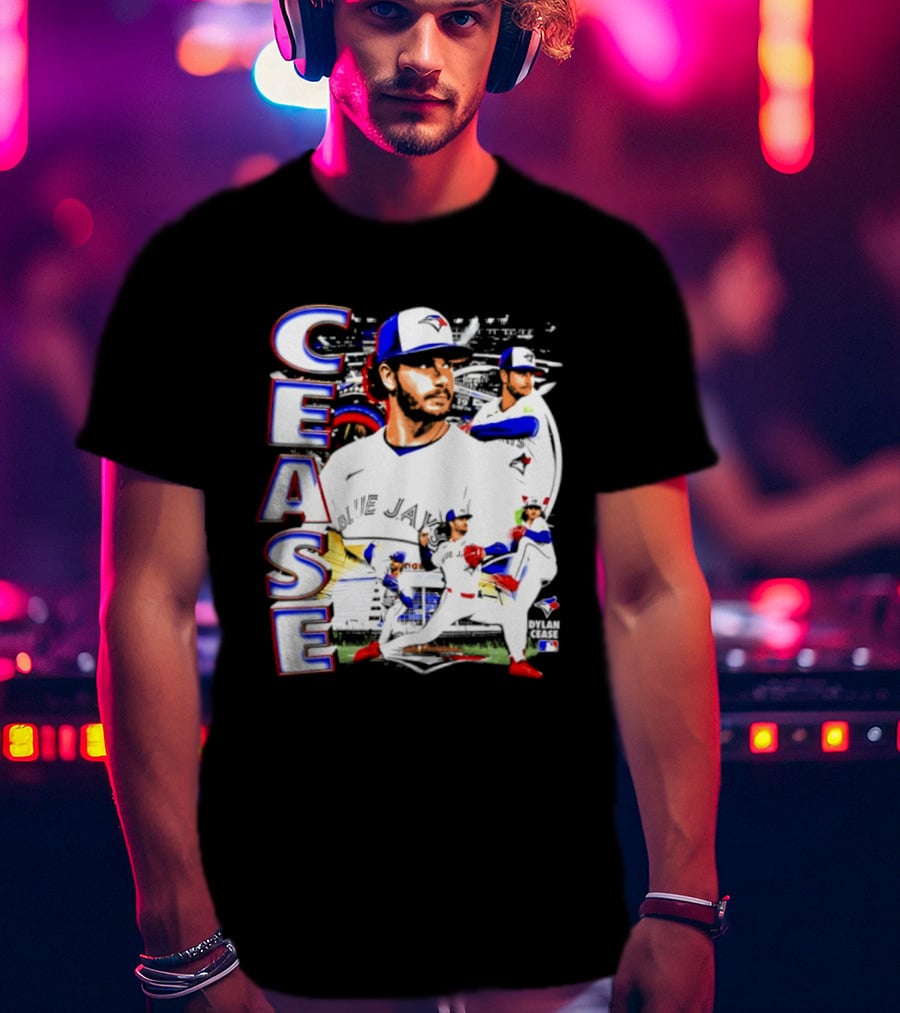Dylan Cease Toronto Blue Jays MLB 2026 CEASE T-Shirt