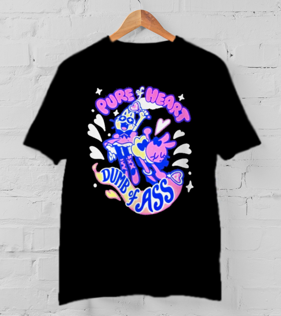 Pure Heart Dumb Of Ass Giraffalope Fun T-Shirt