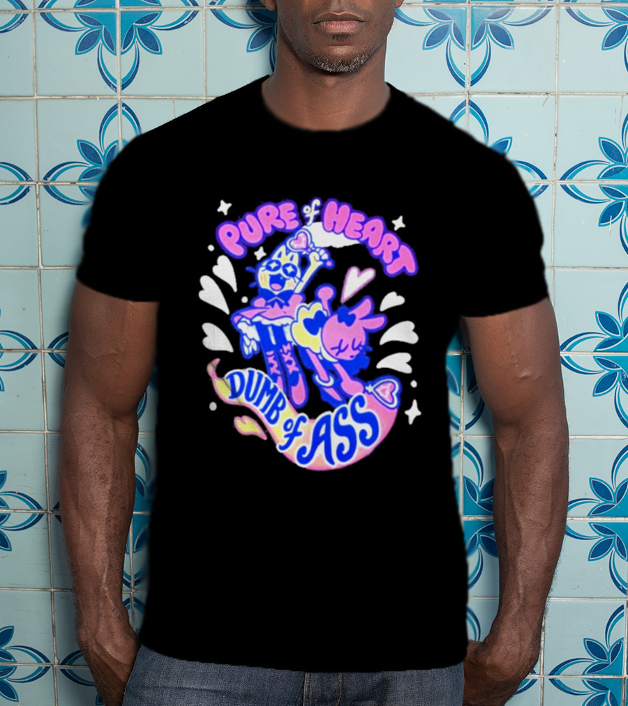 Pure Heart Dumb Of Ass Giraffalope Fun T-Shirt