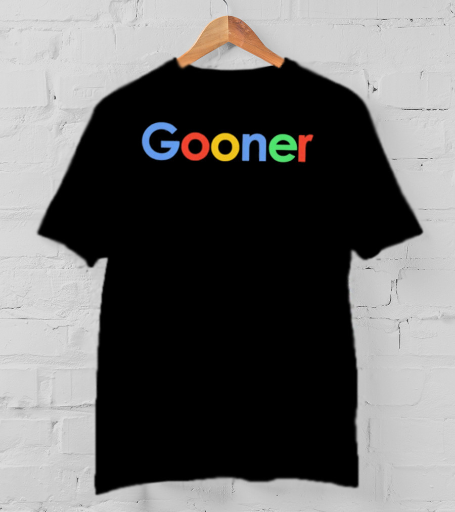 Gooner Google Style Fans Football Supporters T-Shirt