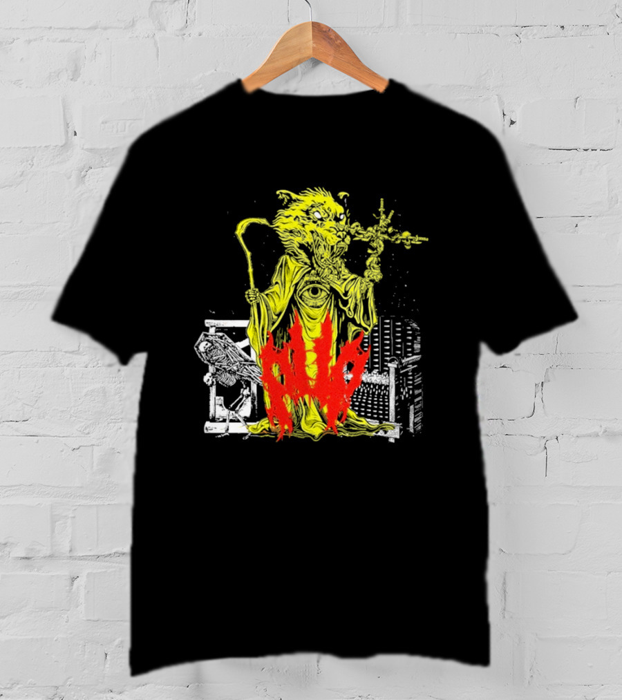Pup Demon Prince Wizard Staff Fantasy T-Shirt