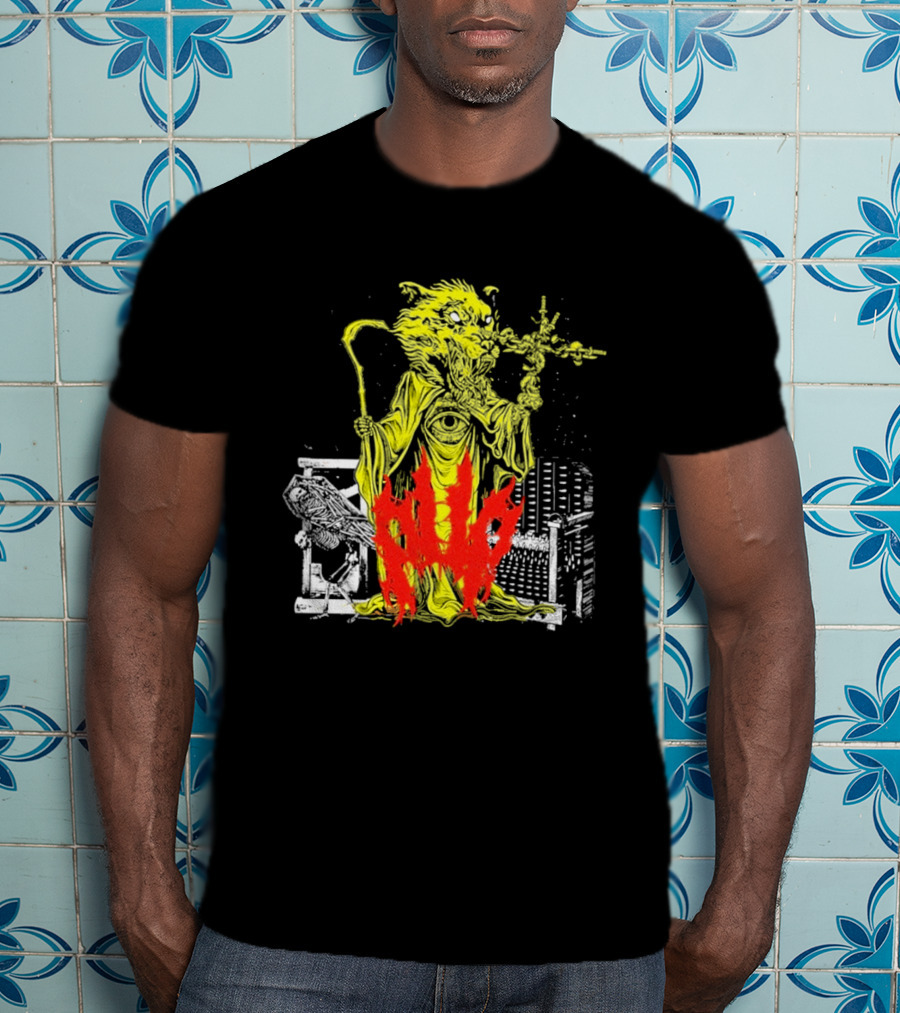 Pup Demon Prince Wizard Staff Fantasy T-Shirt
