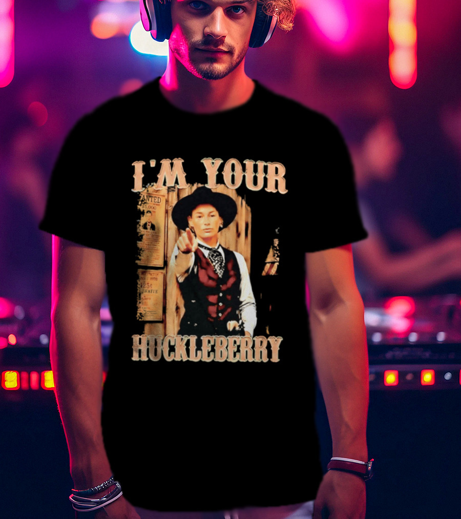 I'm Your Huckleberry Sophie Cunningham Indiana Fever Cowgirl T-Shirt