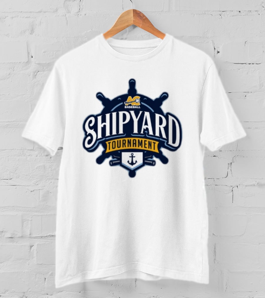 2024 AC Baseball 7th Annual Shipyard Tournament Event T-Shirt