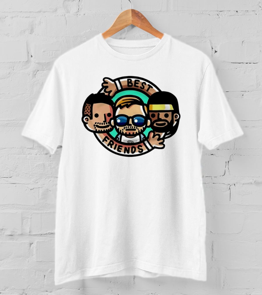 All Elite Wrestling Best Friends Cartoon Characters T-Shirt