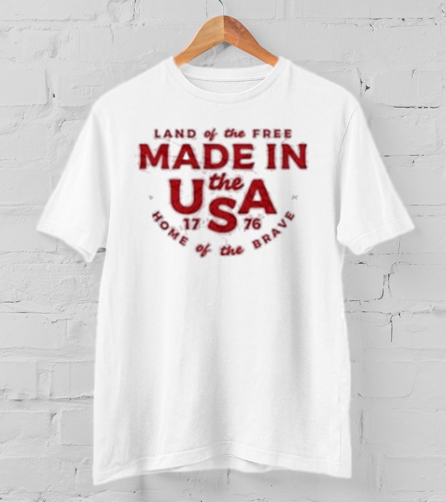 Peace Love Free America250 Made In The USA Honor Pride טo Serve T-Shirt