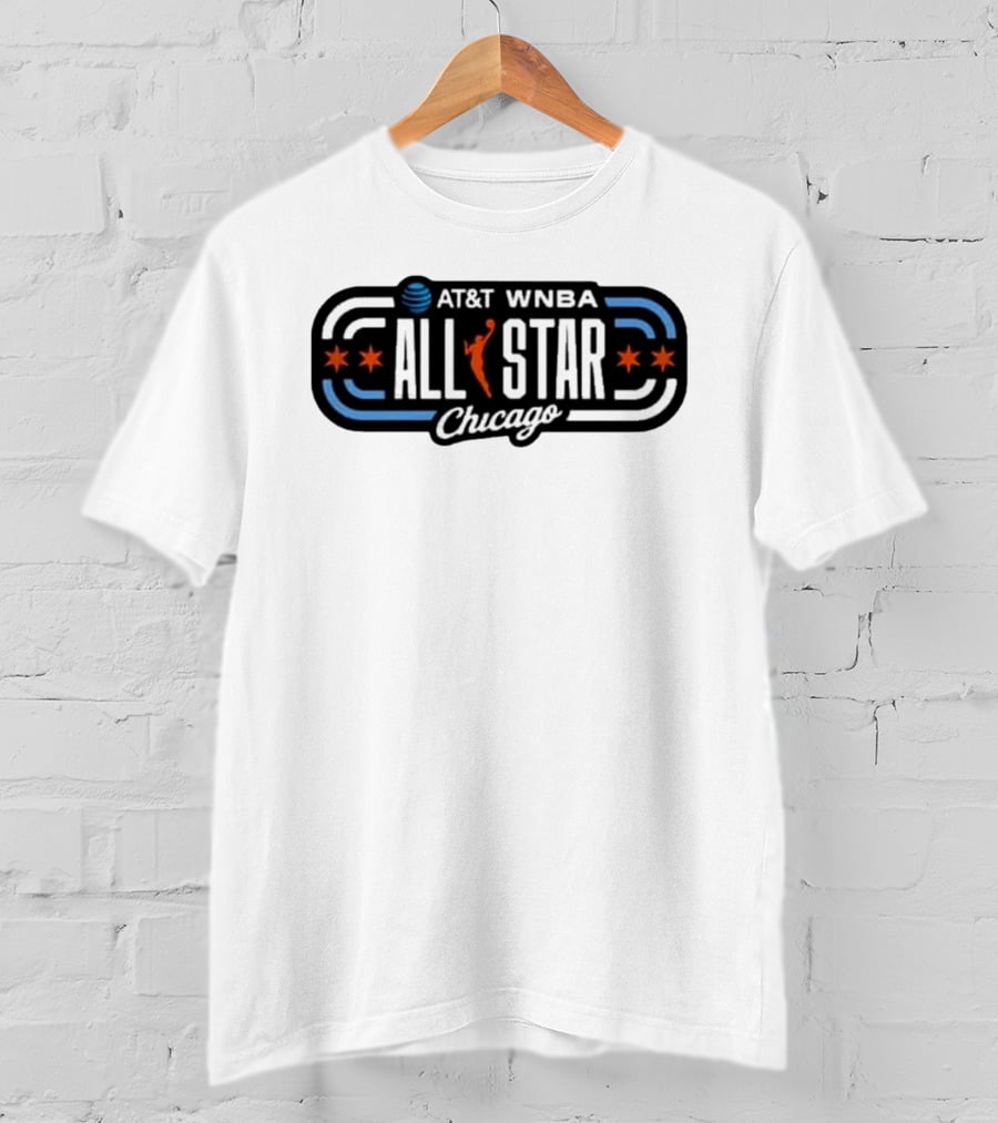 AT&T WNBA All Star Chicago 2026 United Center July 25 T-Shirt