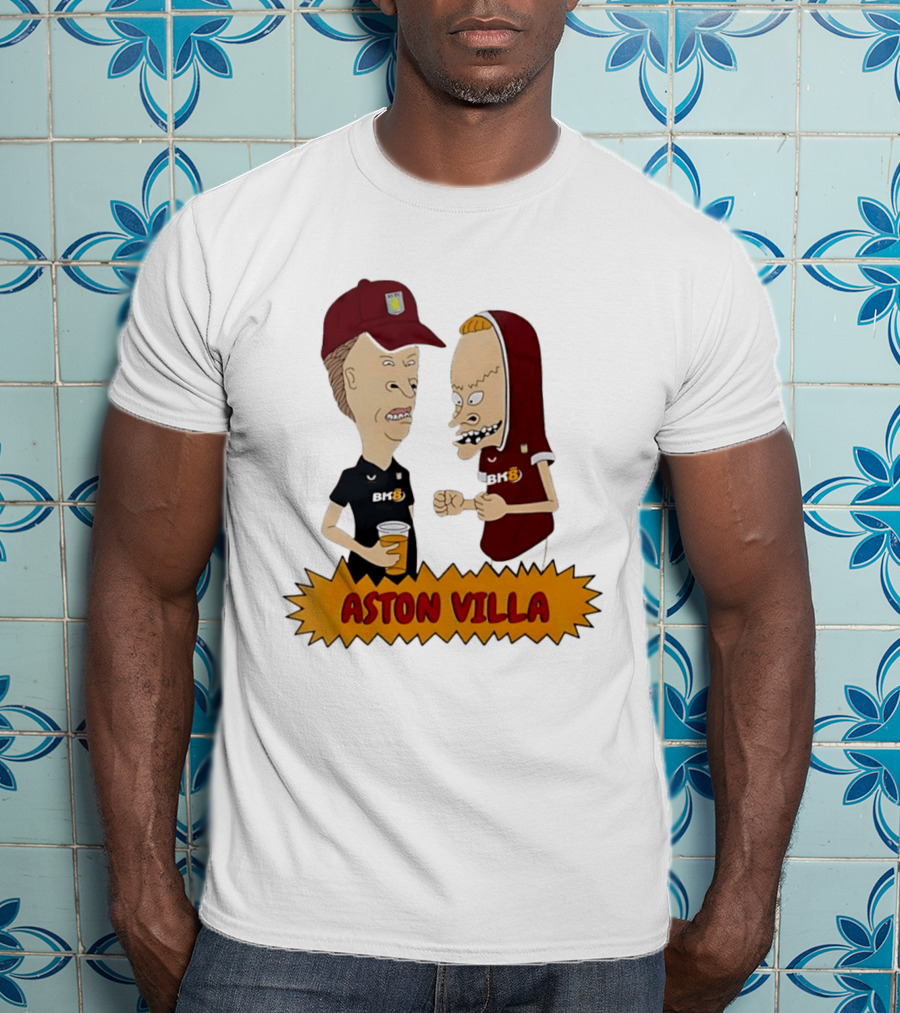 Aston Villa Beavis And Butt Head BK8 T-Shirt