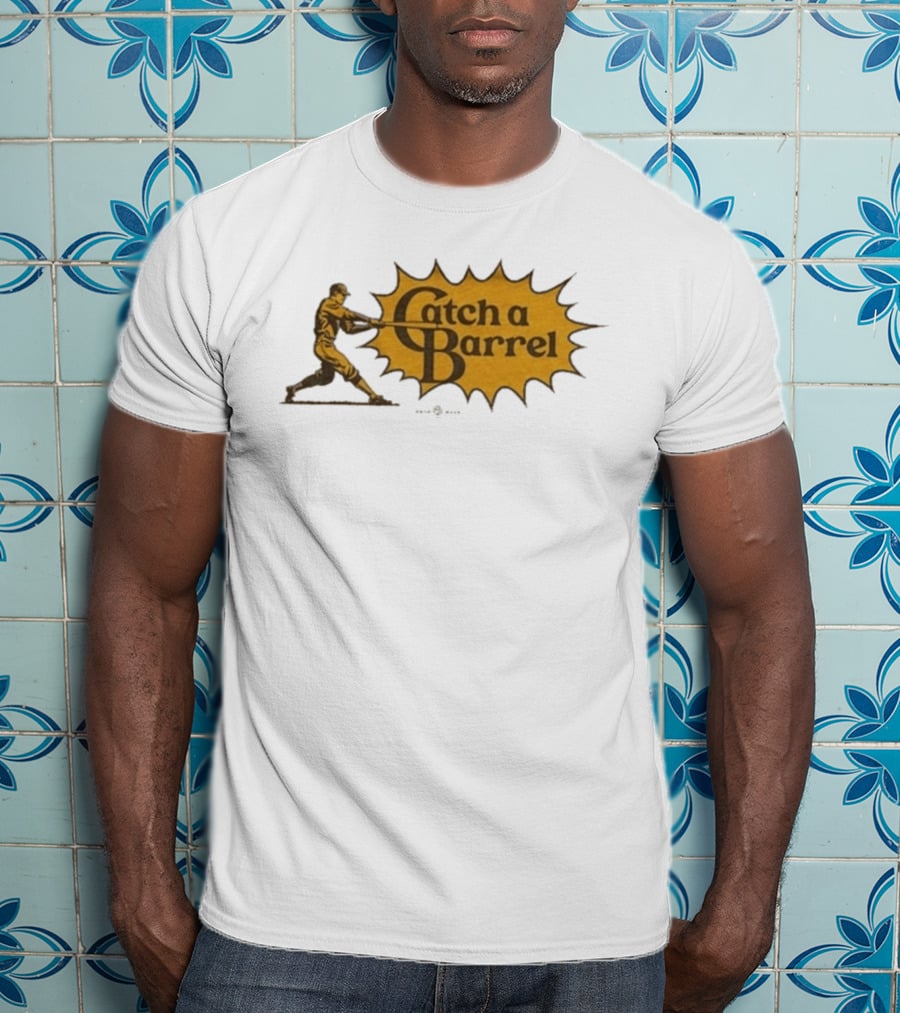 Jackson Merrill Catch A Barrel San Diego Padres Baseball T-Shirt