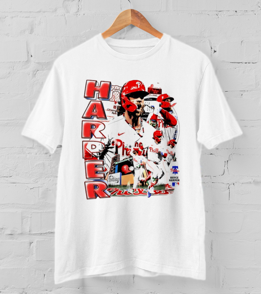 Bryce Harper Phillies Citizens Bank Park Moments 2026 T-Shirt