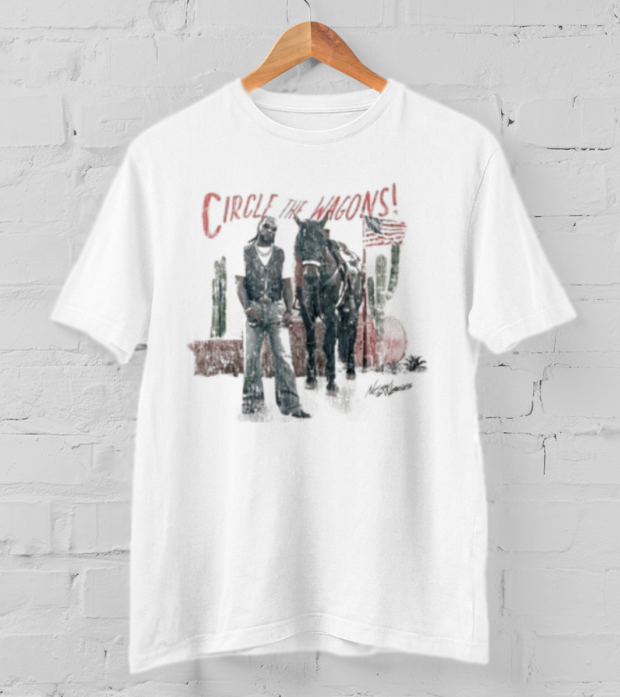 Circle The Wagons Burna Boy African Giant T-Shirt