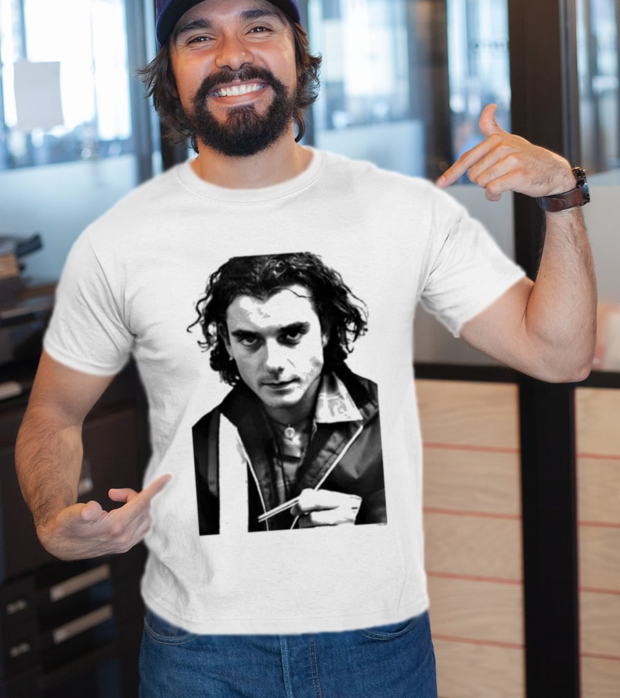 Bush Gavin Rossdale Black White Photo T-Shirt
