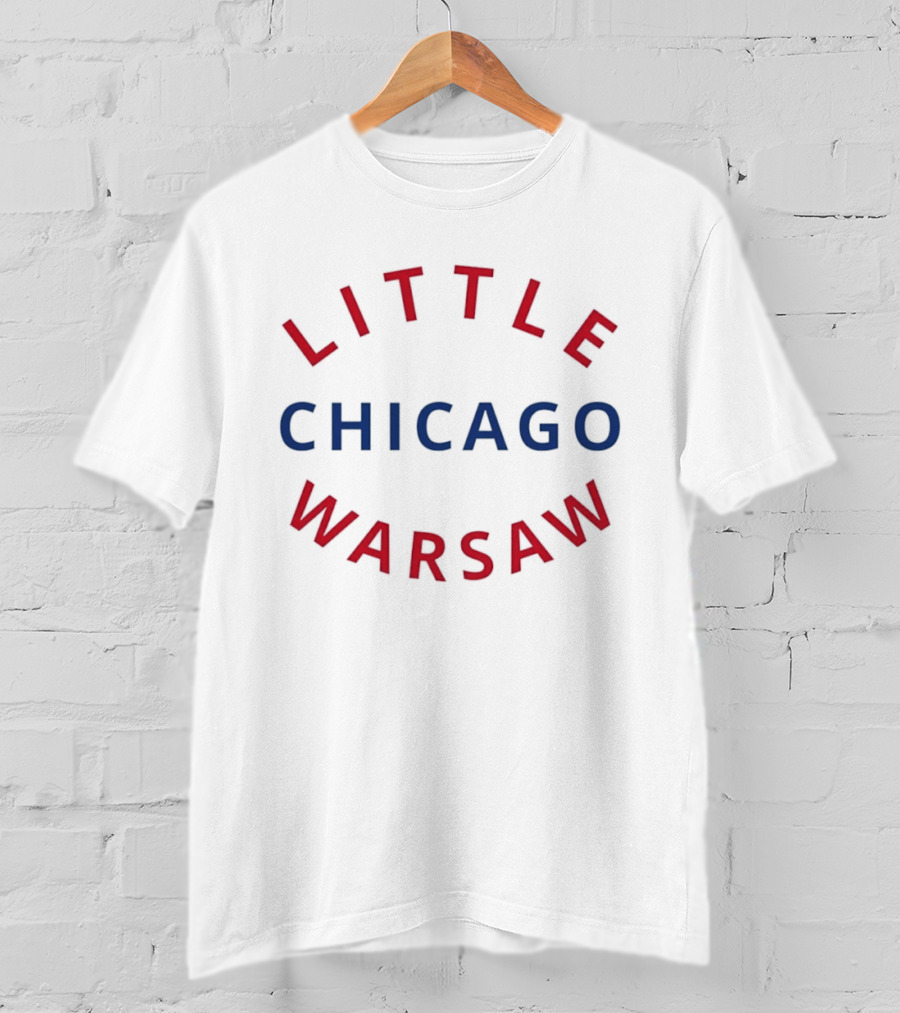 Chicago Little Warsaw Retro Style Arch T-Shirt