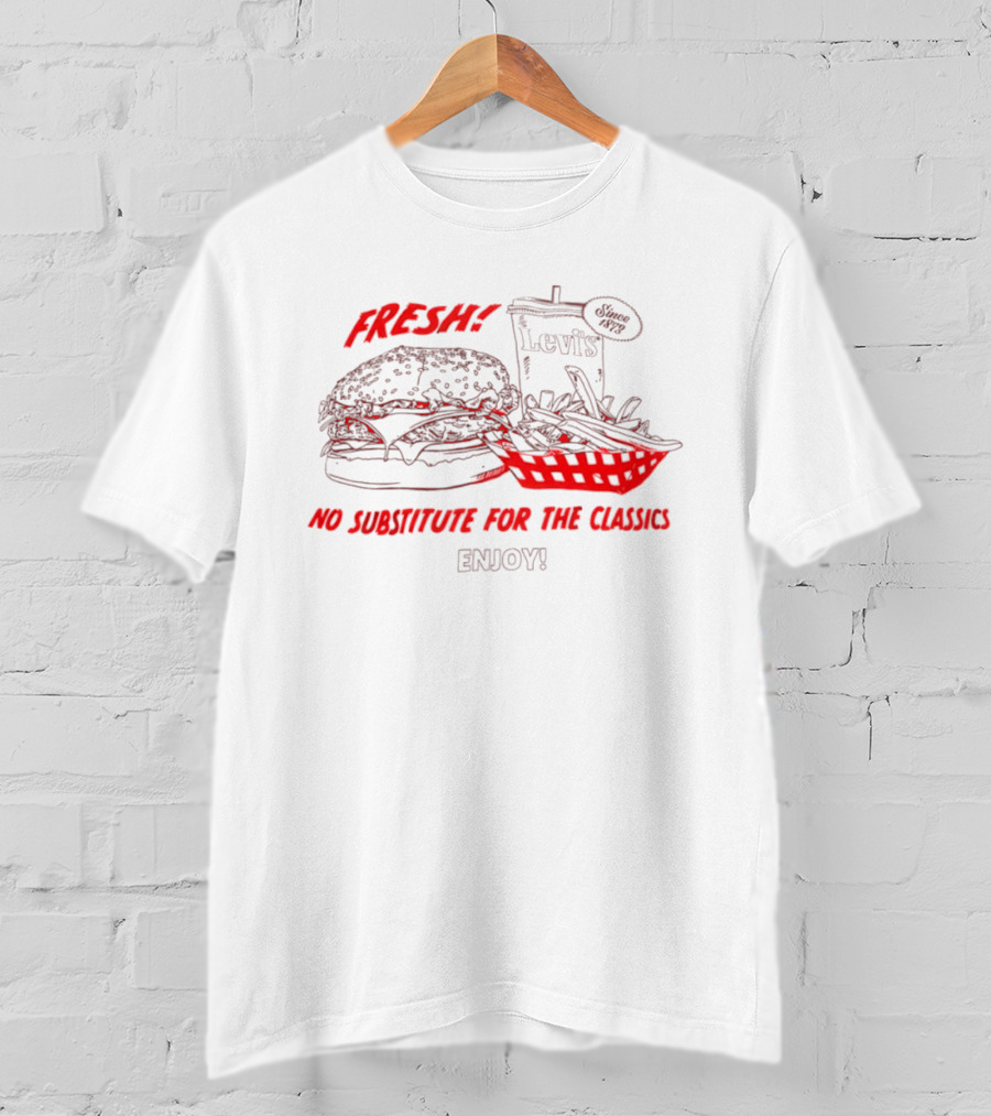 FRESH No Substitute For The Classics Enjoy Levis T-Shirt