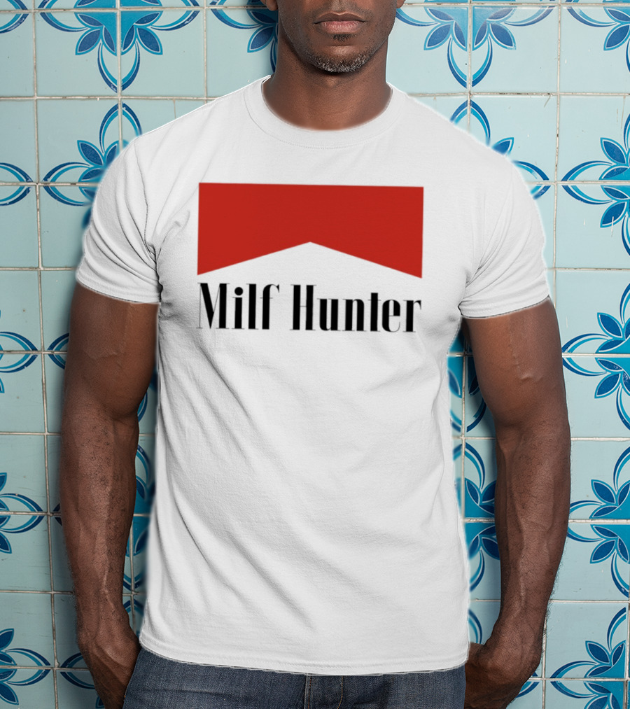 Milf Hunter Marlboro Red Crest T-Shirt