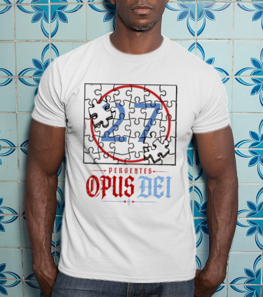 Pergentes Opus Dei 27 Puzzle T-Shirt