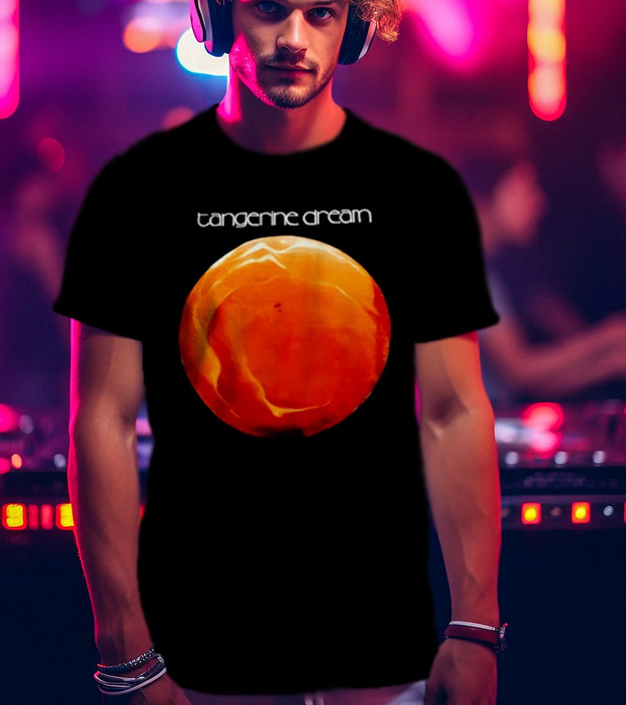 Tangerine Dream 1990 Concert Tour Tangerine Sphere T-Shirt